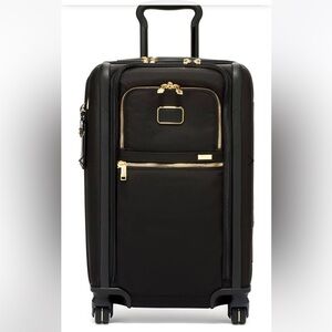 Tumi Black and Gold Travel Bag